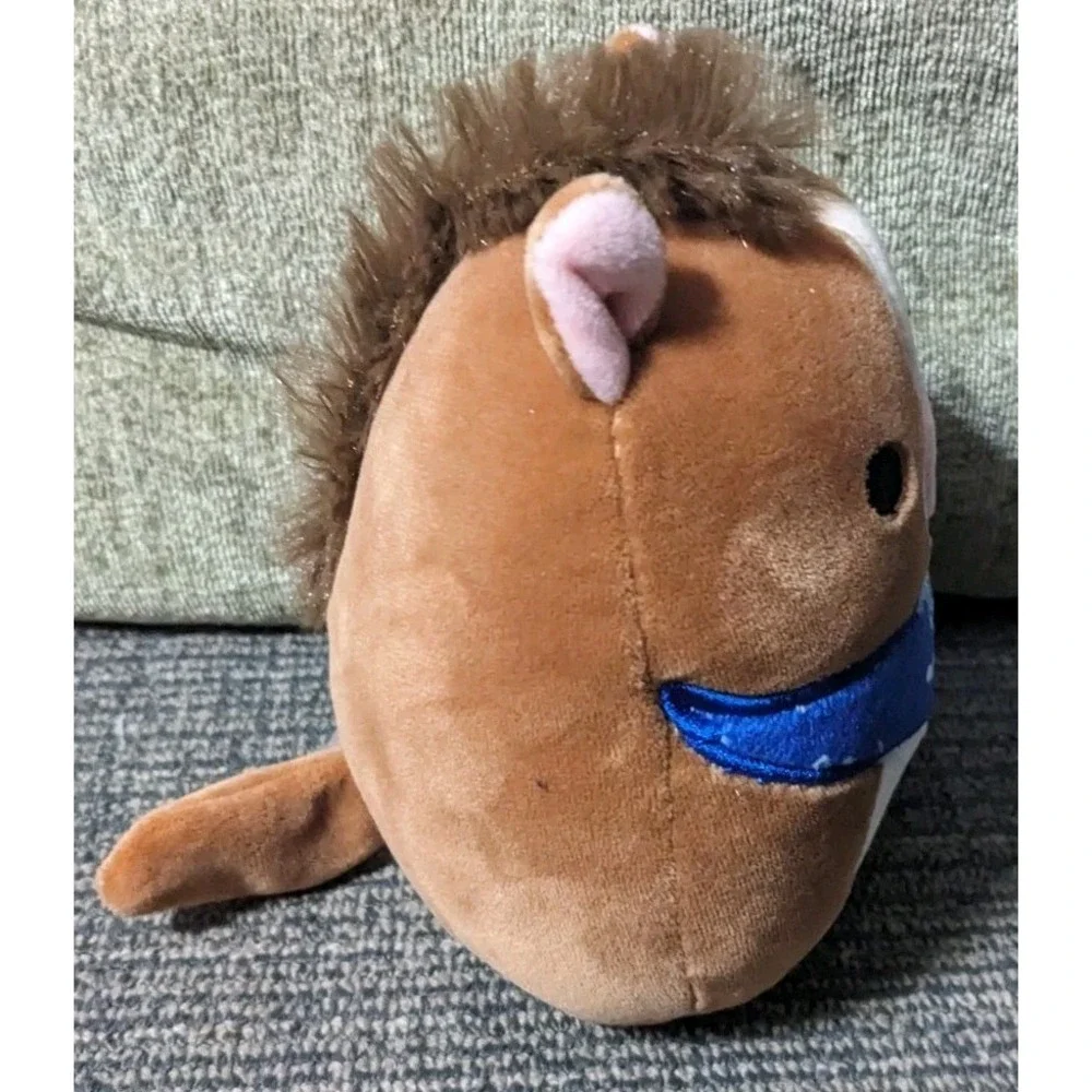 Squishmallow Brisby Horse Blue Neckerchief 5
